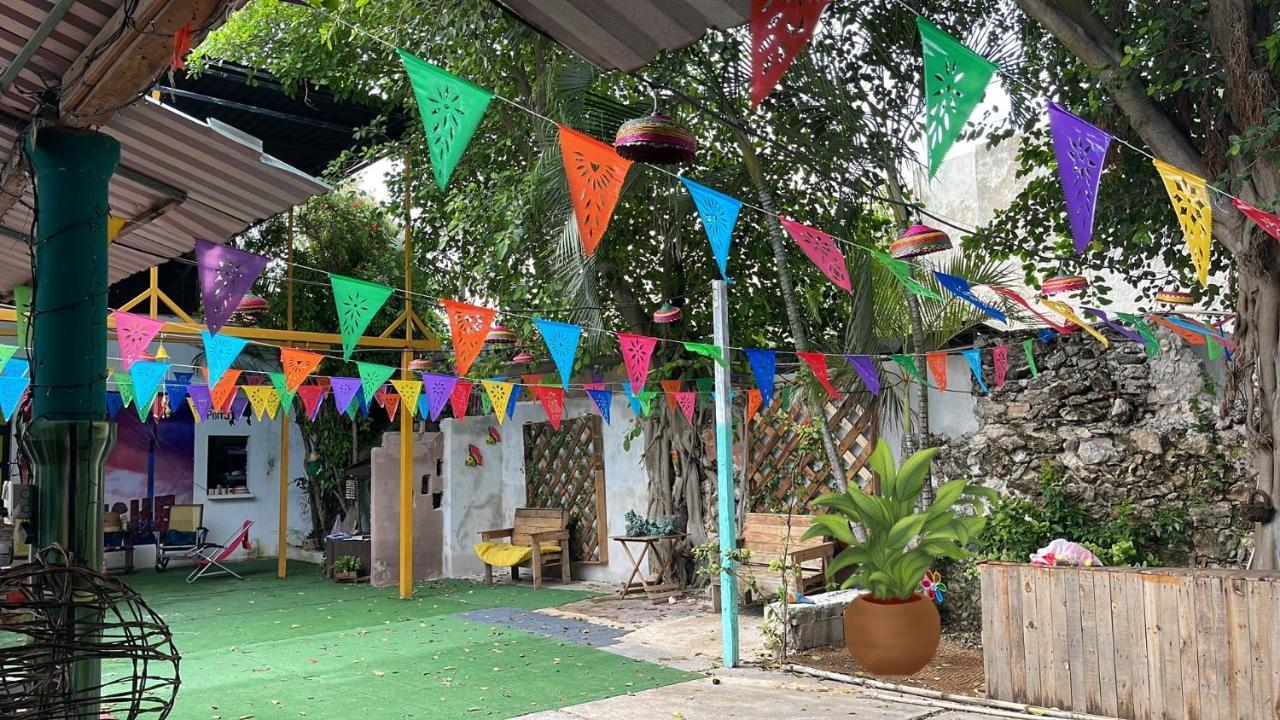 Hostel La Casa De La 12 Campeche Zewnętrze zdjęcie