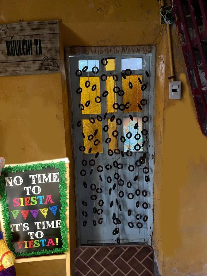 Hostel La Casa De La 12 Campeche Zewnętrze zdjęcie
